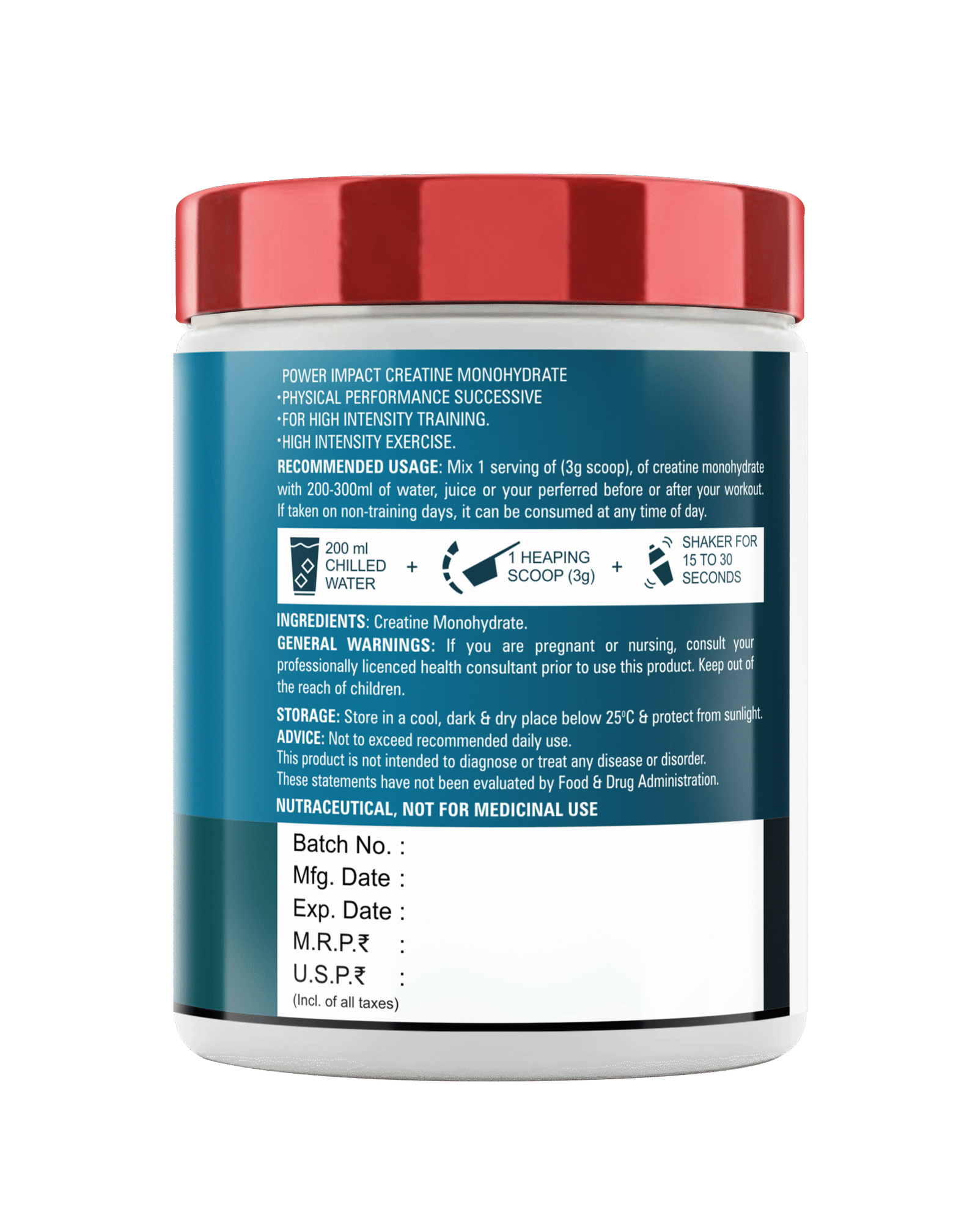 Creatine Monohydrate Advance+ - Image 3